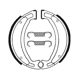 Machoires de frein TECNIUM BA028 organique