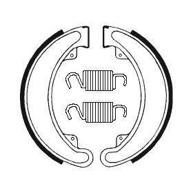 Machoires de frein TECNIUM BA024 organique