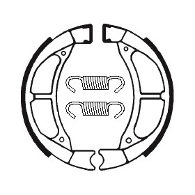 Machoires de frein TECNIUM BA021 organique
