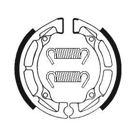 Machoires de frein TECNIUM BA020 organique
