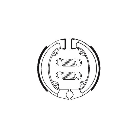 Machoires de frein TECNIUM BA011 organique