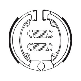 Machoires de frein TECNIUM BA011 organique