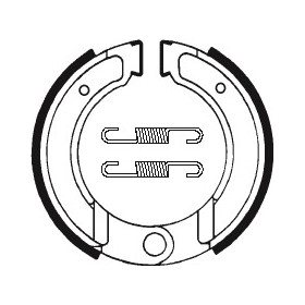 Machoires de frein TECNIUM BA120 organique