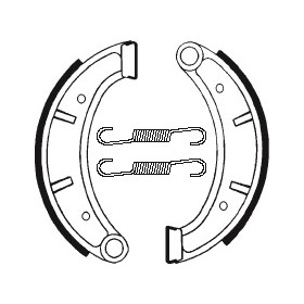 Machoires de frein TECNIUM BA118 organique