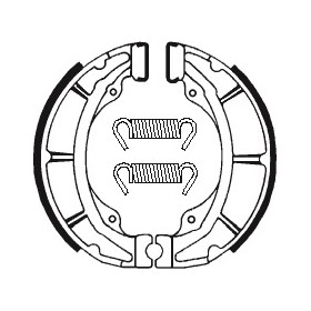Machoires de frein TECNIUM BA103 organique