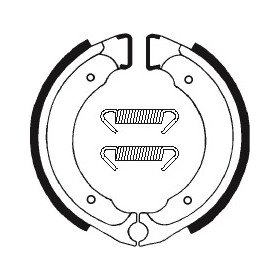 Machoires de frein TECNIUM BA101 organique