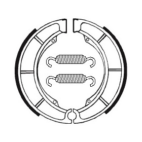 Machoires de frein TECNIUM BA098 organique