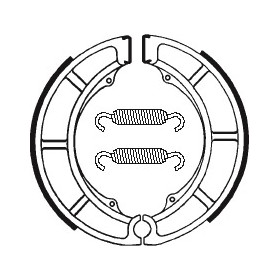 Machoires de frein TECNIUM BA097 organique