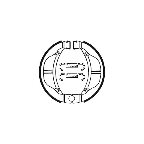 Machoires de frein TECNIUM BA093 organique