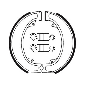 Machoires de frein TECNIUM BA075 organique