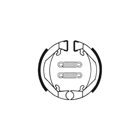 Machoires de frein TECNIUM BA074 organique