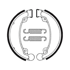Machoires de frein TECNIUM BA069 organique