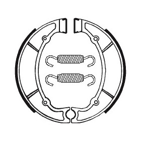 Machoires de frein TECNIUM BA063 organique