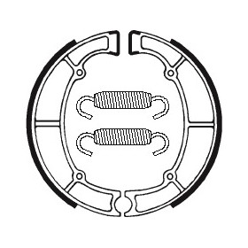 Machoires de frein TECNIUM BA060 organique