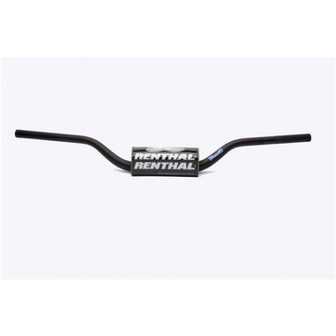 Guidon RENTHAL Fatbar Trial type 829 Ø28.6mm noir avec mousse