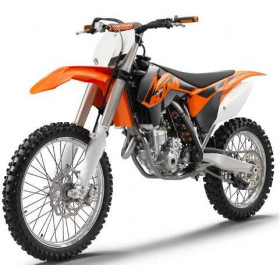 Guidon Ø28,6mm sans barre RENTHAL Fatbar® KTM SX 125-450 2013  noir/ mousse noire