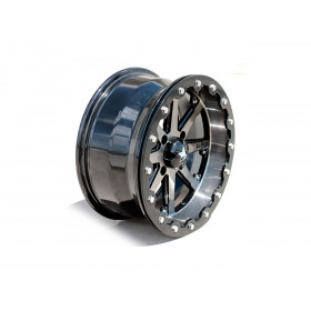 Jante utilitaire MSA Offroad Wheels M21 Lok argent/noir quad 15x7 4x156 4+3 