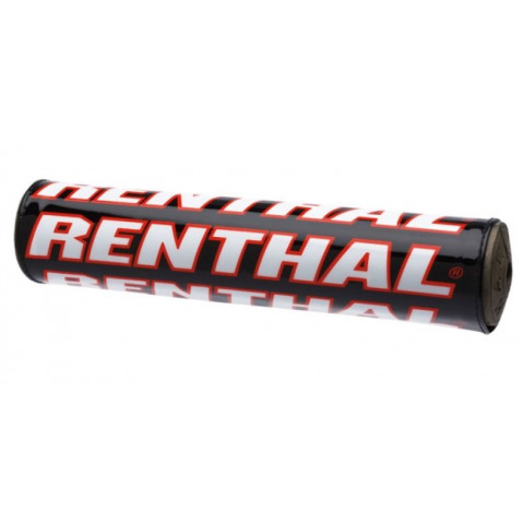 Mousse de guidon RENTHAL Trial 190mm noir/rouge