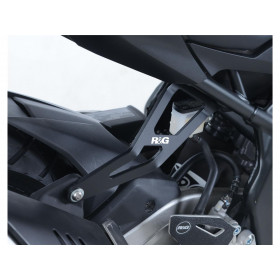 Patte de fixation de silencieux R&G RACING noir Honda CBR250RR
