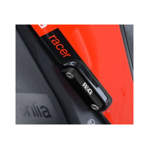 Caches orifice repose pieds arrière R&G RACING Aprilia RSV4RR