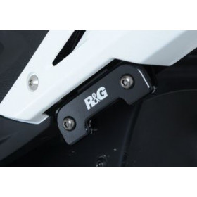 Kit suppression de reposes-pied R&G RACING arrière noir Honda CBR500RR