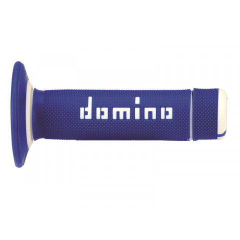 Revêtements DOMINO A020 Bicolore MX semi-gaufré bleu/blanc