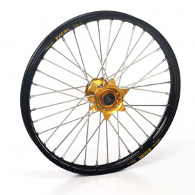 ROUE ARRIERE HAAN WHEELS  17X4,50X36T JANTE NOIRE/MOYEU OR HONDA CR-F450R