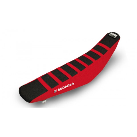 Housse de selle BLACKBIRD Zebra noire/rouge Honda CRF250/450R