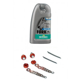 Kit clapets Bitubo avec huile de fourche Motorex Aprilia RSV4R - Tuono