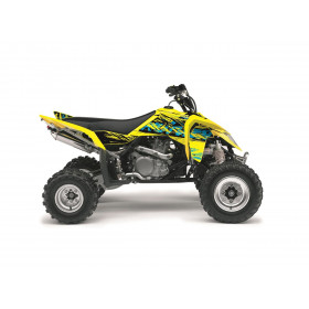 Kit déco KUTVEK Rotor jaune Suzuki LT-R450