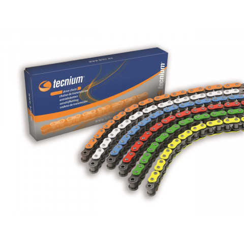 Chaine de transmission Tecnium 420 SV vert fluo 140 maillons