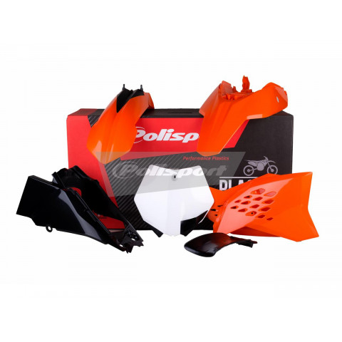 Kit plastique POLISPORT couleur origine (13-15) KTM SX65