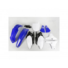 Kit plastique UFO couleur origine bleu/blanc Yamaha YZ85