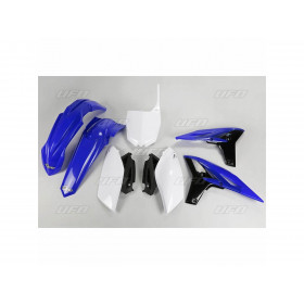 Kit plastique UFO couleur origine bleu/blanc Yamaha YZ250F