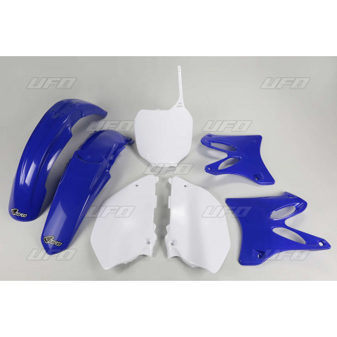 Kit plastique UFO couleur origine bleu/blanc Yamaha YZ125/144/250