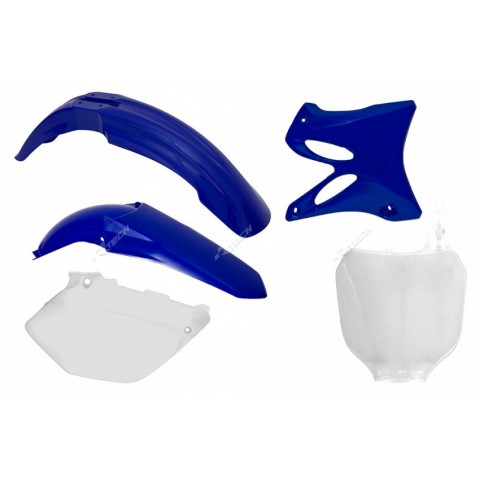 Kit plastique RACETECH couleur origine bleu/blanc Yamaha YZ125/250