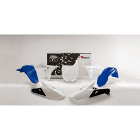 Kit plastique RACETECH couleur origine Bleu/blanc Yamaha YZ250F/450F
