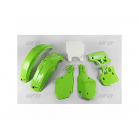 Kit plastique UFO couleur origine Kawasaki KX500