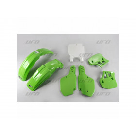 Kit plastique UFO couleur origine Kawasaki KX500