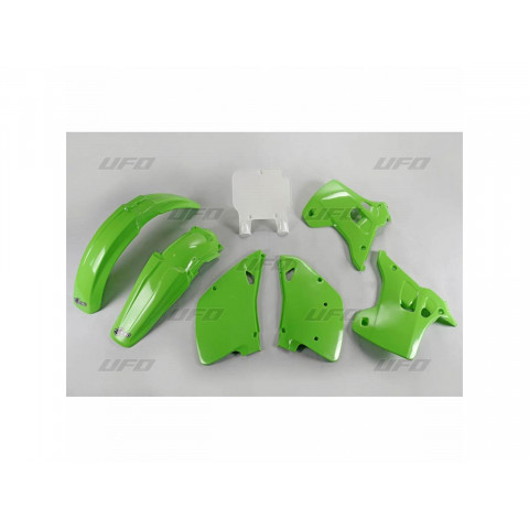 Kit plastique UFO couleur origine Kawasaki KX125/250