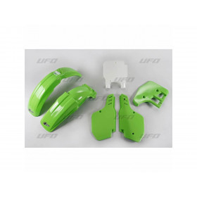 Kit plastique UFO couleur origine Kawasaki KX125