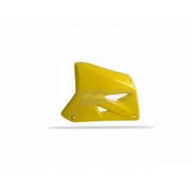 Ouïes de radiateur POLISPORT jaune Suzuki RM125/RM250
