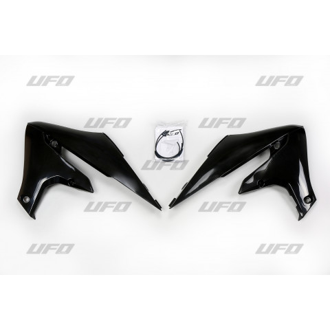 Ouïes de radiateur UFO noir Yamaha YZF450F