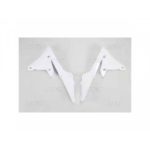 Ouïes de radiateur UFO blanc Yamaha YZ250F/450F