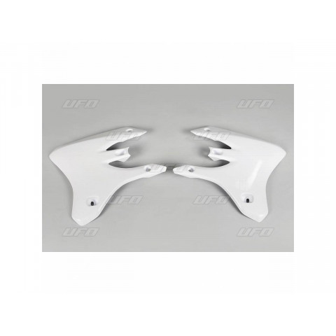 Ouïes de radiateur UFO blanc Yamaha WR250F/450F