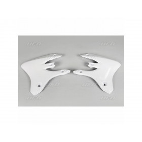 Ouïes de radiateur UFO blanc Yamaha WR250F/450F