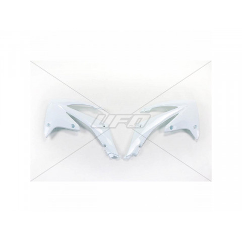 Ouïes de radiateur UFO blanc Honda CRF250R/450R