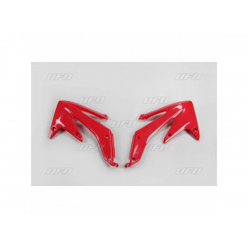 Ouïes de radiateur UFO rouge Honda CRF450R