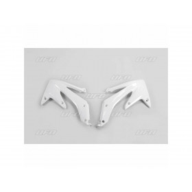 Ouïes de radiateur UFO blanc Honda CRF450R