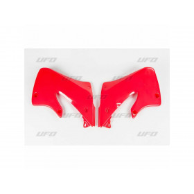 Ouïes de radiateur UFO rouge Honda CR125R/250R